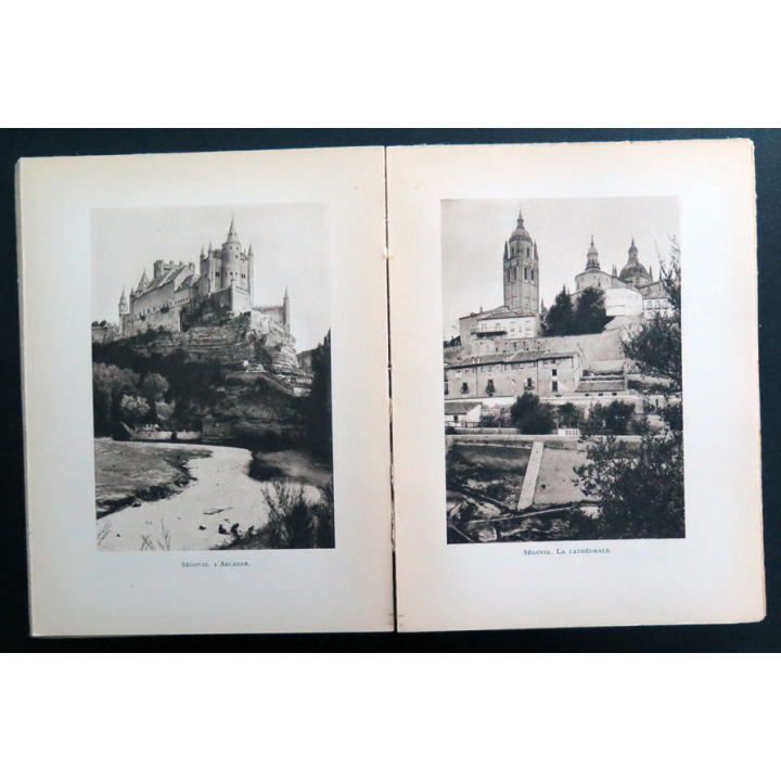 Au coeur de l'Espagne de Manuel Siurot et Philine Burnet 1932. Tranche très abimée et déchirée
