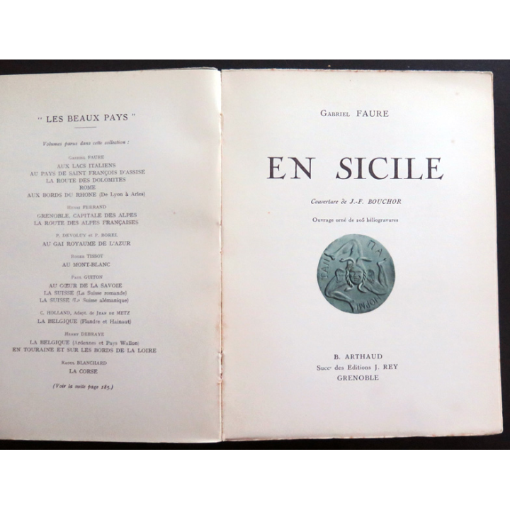 En Sicile par Gabriel Faure 1930