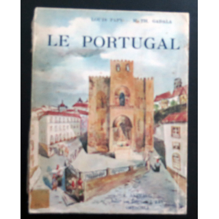 Le Portugal de Louis Papy et M. TH. Gadala 1935. Tranche abimée et déchirée