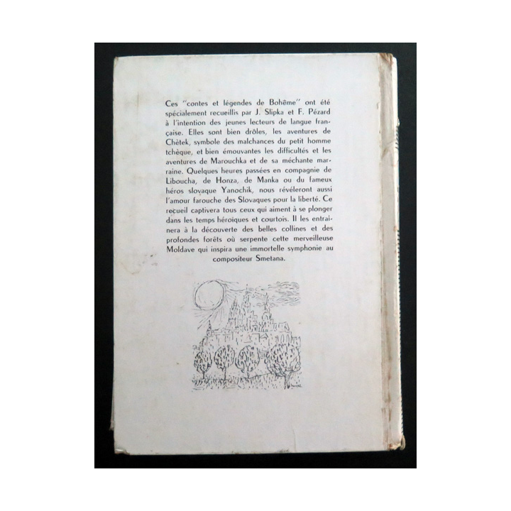 Contes et Légendes de Bohème par J. Slipka et F. Pézard Nathan 1963