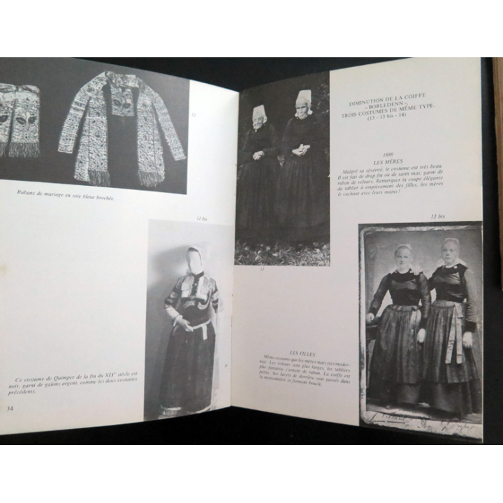Histoire du costume Glazig et Bigouden de Simone Morand 1983
