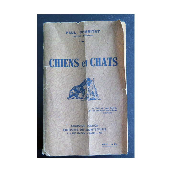 Chiens et chats de Paul Charitat 1943