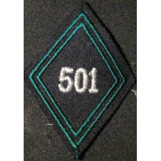 LOSANGE DE BRAS MODÈLE 45 : 501° RCC