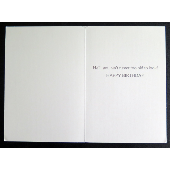 Double carte d'anniversaire Happy Birthday Leanin Tree 12 x 17 cm