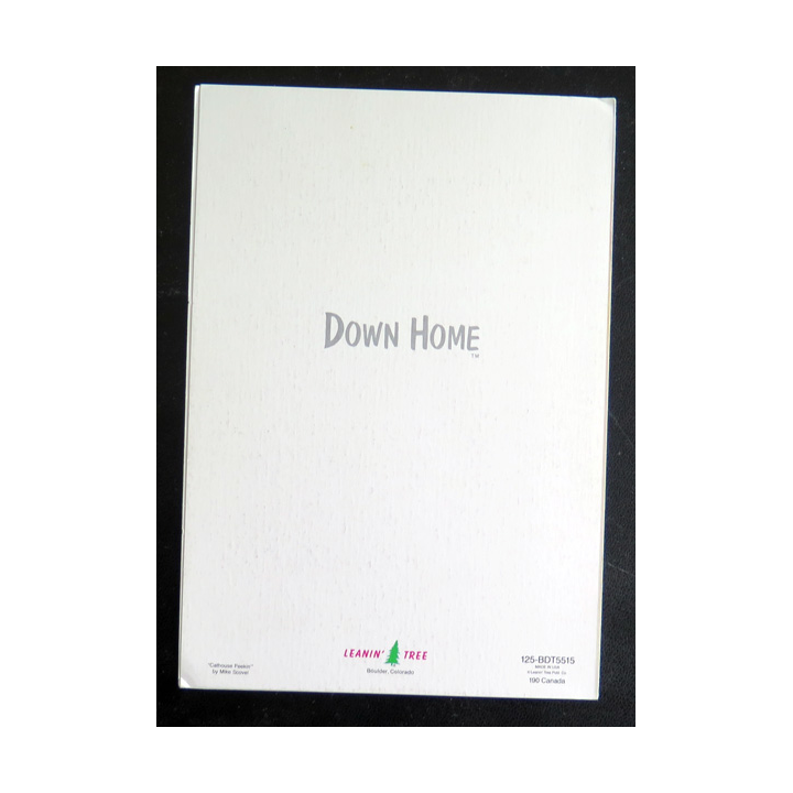 Double carte d'anniversaire Happy Birthday Leanin Tree 12 x 17 cm