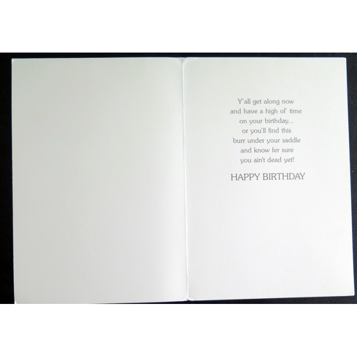 Double carte d'anniversaire Happy Birthday Leanin Tree 12 x 17 cm