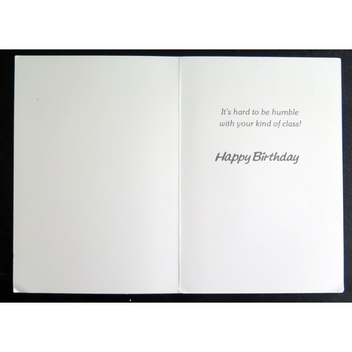 Double carte d'anniversaire Happy Birthday Leanin Tree 12 x 17 cm