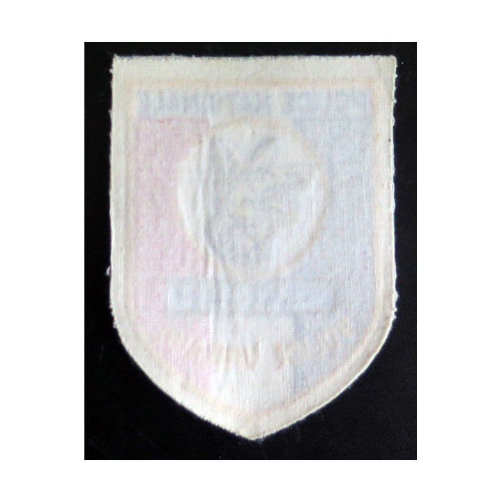 POLICE NATIONALE : insigne tissu de la brigade canine Police urbaine 10 x 7,5 cm