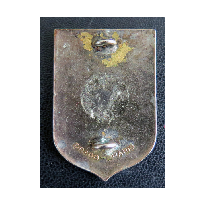 CRS 5 : insigne de la compagnie républicaine de sécurité n° 5 fabrication Drago Paris