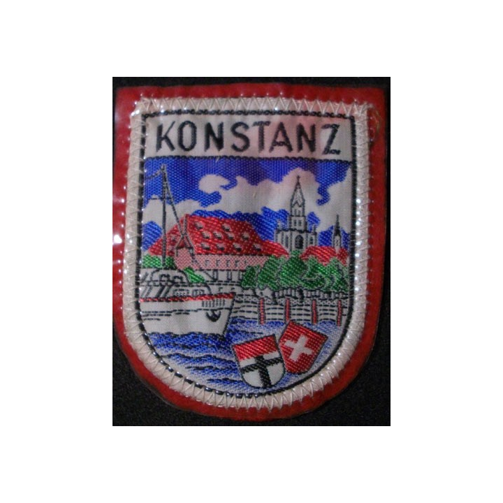 INSIGNE TISSU : KONSTANZ (DIMENSION 5,5 x 7 cm)