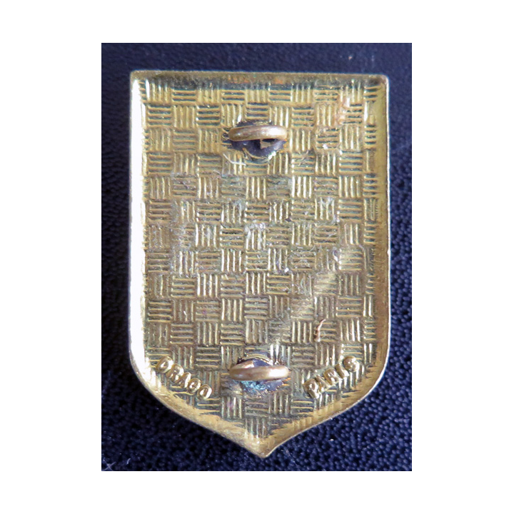 CRS 33 : insigne de la compagnie républicaine de sécurité n° 33 fabrication Drago Paris