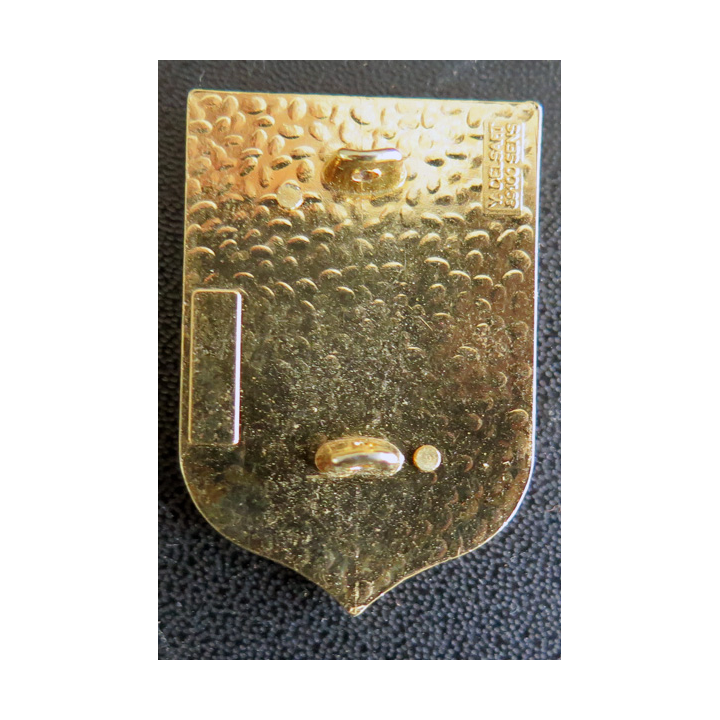 CRS 6 : insigne de la compagnie républicaine de sécurité n° 6 fabrication Delsart