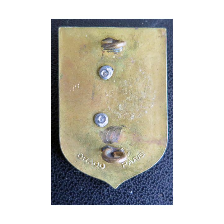 CRS 16 : insigne de la compagnie républicaine de sécurité n° 16 fabrication Drago Paris