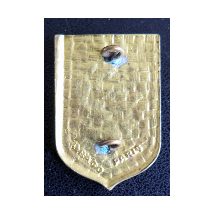 CRS 4 : insigne de la compagnie républicaine de sécurité n° 4 fabrication Drago Paris