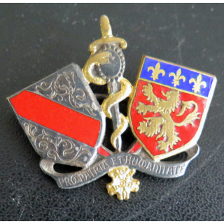 école du service de santé de Lyon de fabrication Drago H. 251 émail