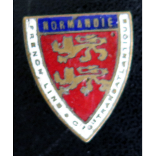 NORMANDIE : Paquebot de la French Line Compagnie générale transatlantique en émail fabrication Duseaux