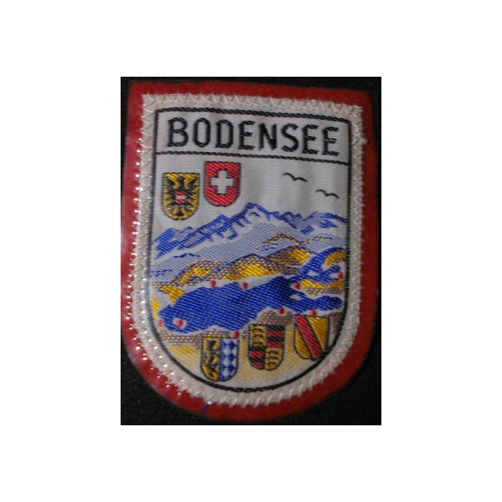 INSIGNE TISSU : BODENSEE (DIMENSION 5,7 x 7,7 cm)