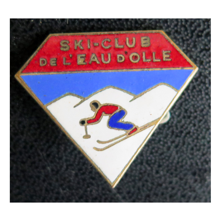 SKI Club de l'Eau d'Olle en émail