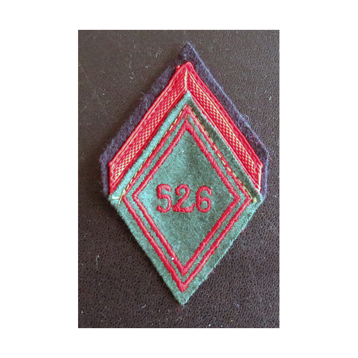 526° RT : Galon de 1° Classe appelé (PDL) du 526° régiment du train sans crochets de fixation