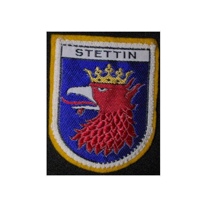 INSIGNE TISSU : STETTIN (DIMENSION 5,5 x 7 cm)