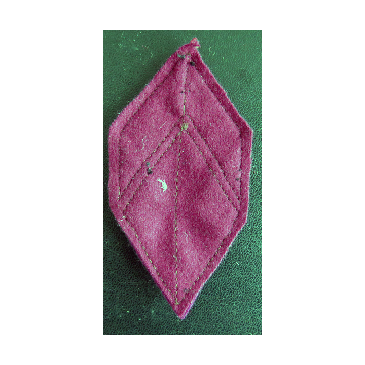 1° RMED : Galon de caporal appelé (PDL) du 1° régiment médical sans crochets de fixation