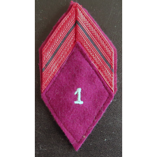 1° RMED : Galon de caporal appelé (PDL) du 1° régiment médical sans crochets de fixation