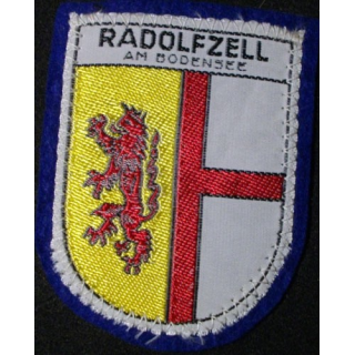 INSIGNE TISSU : RADOLFZELL (DIMENSION 5,5 x 7,3 cm)