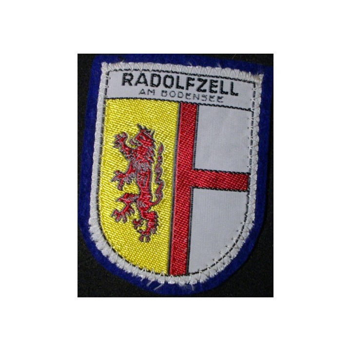 INSIGNE TISSU : RADOLFZELL (DIMENSION 5,5 x 7,3 cm)