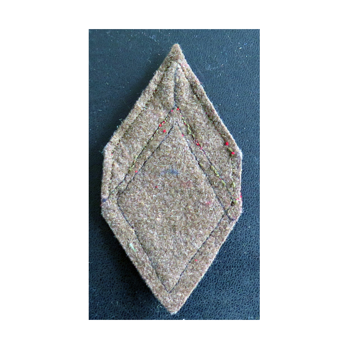 TC : Galon de 1° Classe appelé (PDL) des télégraphistes coloniaux sur tissu kaki