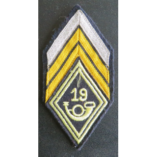19° BCA : Galon de brigadier chef appelé (PDL) du 19° bataillon de chasseurs alpins