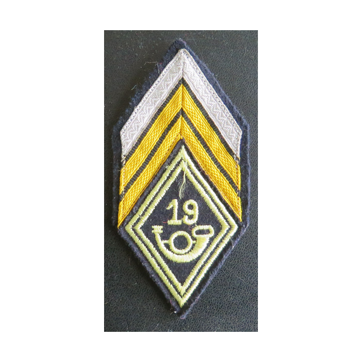 19° BCA : Galon de caporal-chef appelé (PDL) du 19° bataillon de chasseurs alpins