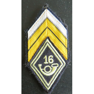 16° BCA : Galon de caporal-chef appelé (PDL) du 16° bataillon de chasseurs alpins