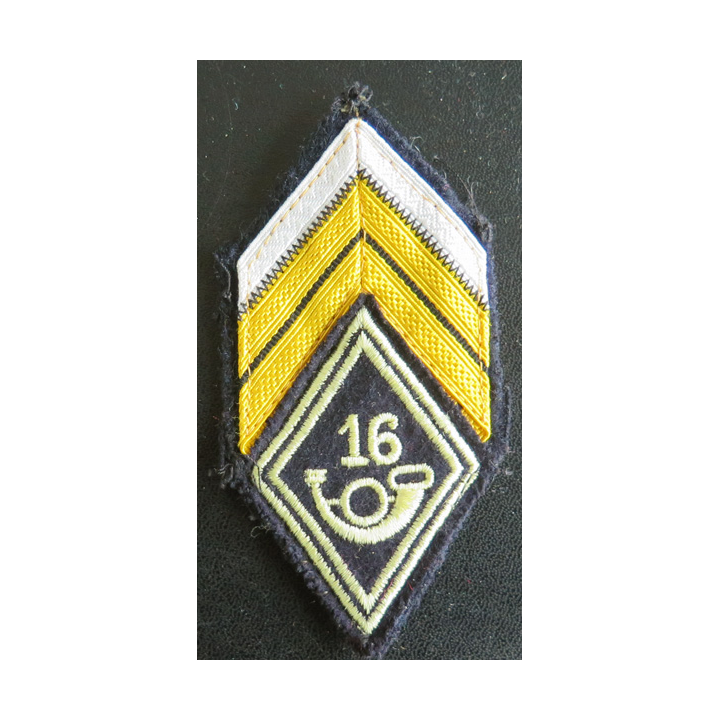 16° BCA : Galon de caporal-chef appelé (PDL) du 16° bataillon de chasseurs alpins