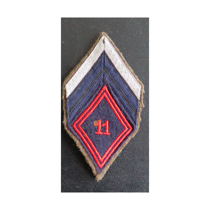 11° RC : Galon de brigadier chef du 11° régiment de cuirassiers