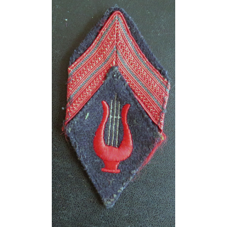 MUSIQUE : Galon de caporal engagé (ADL) de la Musique