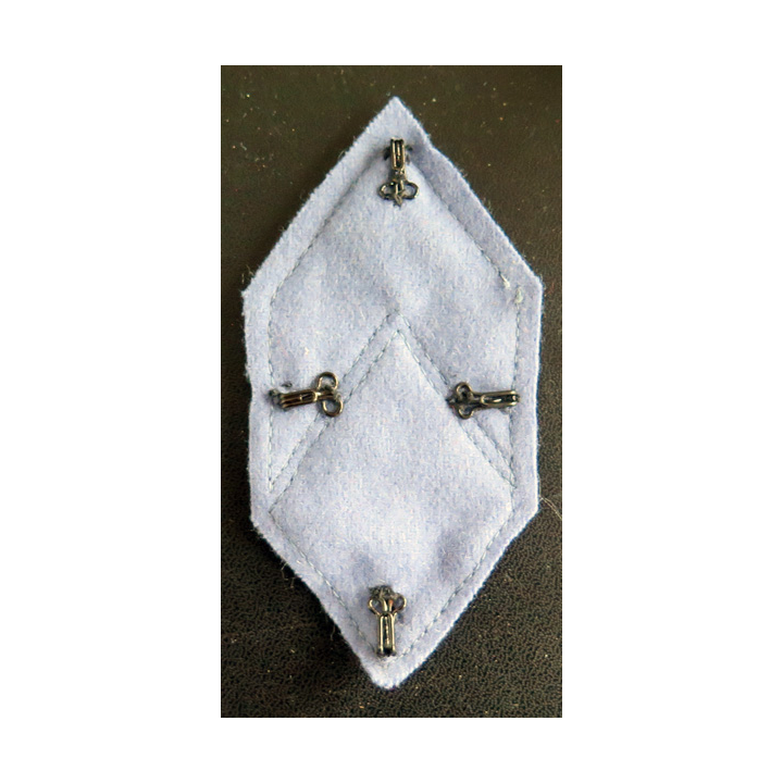 5° BMRG : galon de caporal chef appelé (PDL) du 5° bataillon du Matériel de réserve générale avec crochets