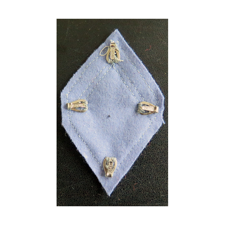 5° BMRG : galon de sergent engagé (ADL) du 5° bataillon du Matériel de réserve générale avec crochets