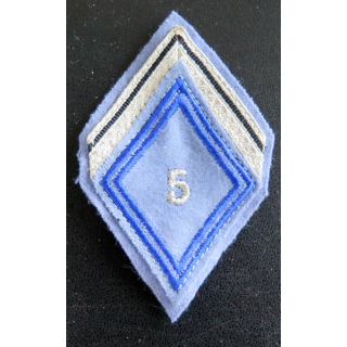 5° BMRG : galon de sergent engagé (ADL) du 5° bataillon du Matériel de réserve générale avec crochets