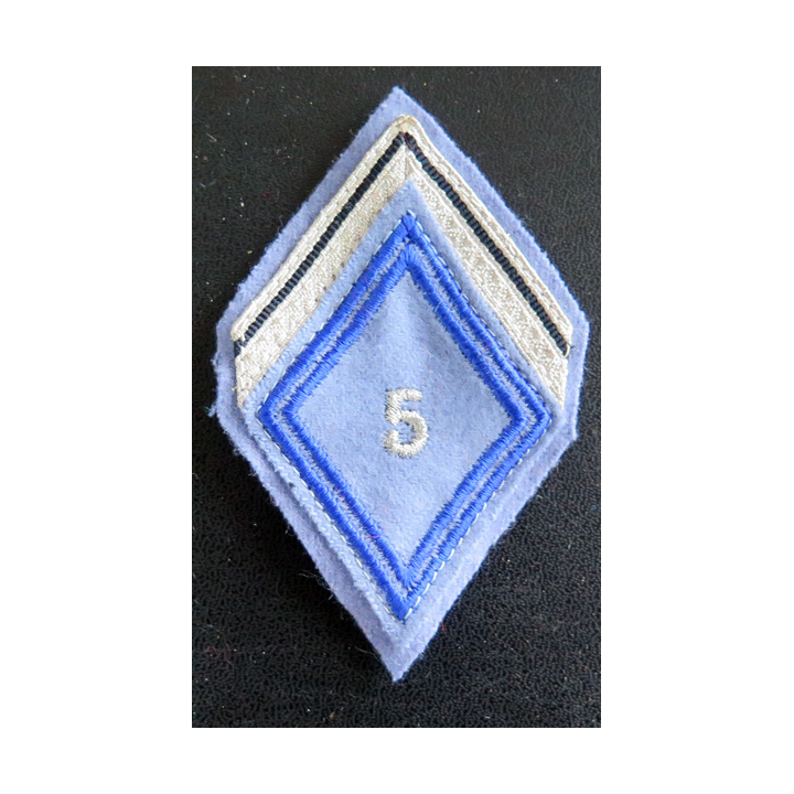 5° BMRG : galon de sergent engagé (ADL) du 5° bataillon du Matériel de réserve générale avec crochets