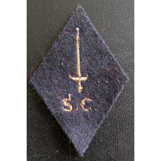 LOSANGE DE BRAS MODÈLE 45 : scientifique du contingent