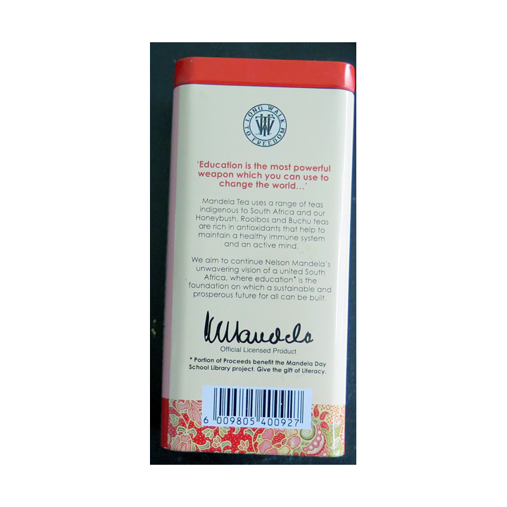 Boite métallique Mandela Tea 14 x 6,5 x 5 cm