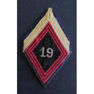 19° RG : Galon de sergent appelé (PDL) du 19° Régiment du génie Algérie