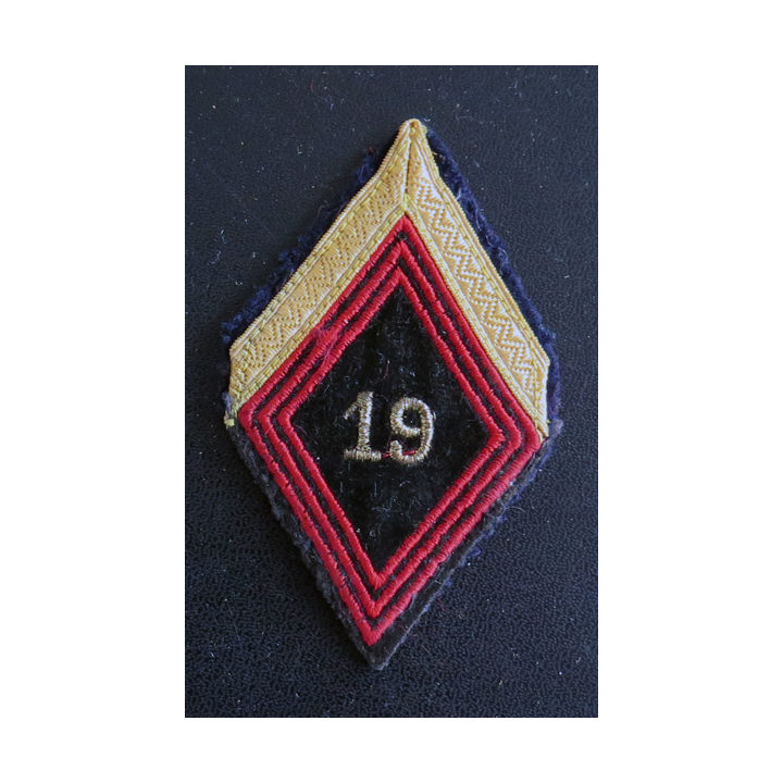 19° RG : Galon de sergent appelé (PDL) du 19° Régiment du génie Algérie