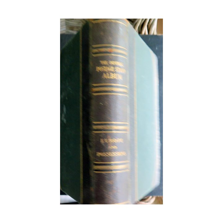 Magnifique album de timbres "The Imperial Postage Stamp Album" avec traces de gommettes