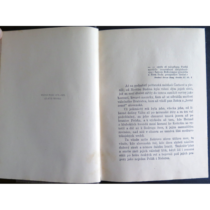 BRATRSTVO tome 1 Bitva u Lucence de Jirasek (en tchèque) 1921 demi cuir