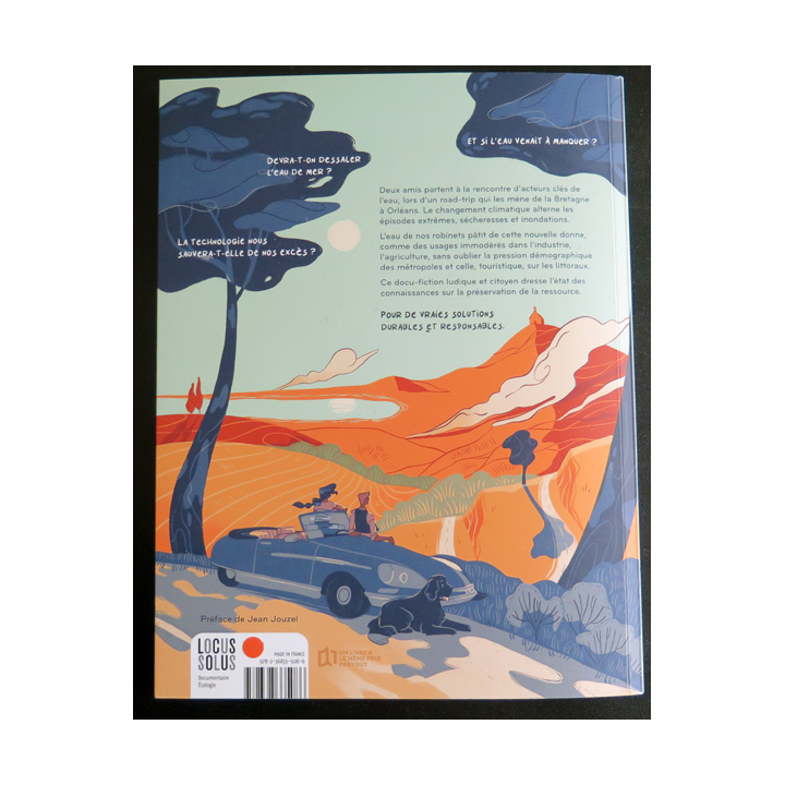 L'Urgence de l'eau en quête à la source de Christian Baudu et Julie Wo Editions Locus Solus