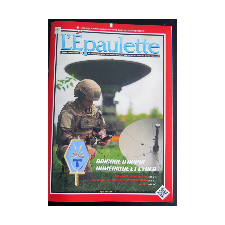 L'ÉPAULETTE n° 231 décembre 2025 : Revue de l'épaulette sur la brigade d'appui numérique et cyber