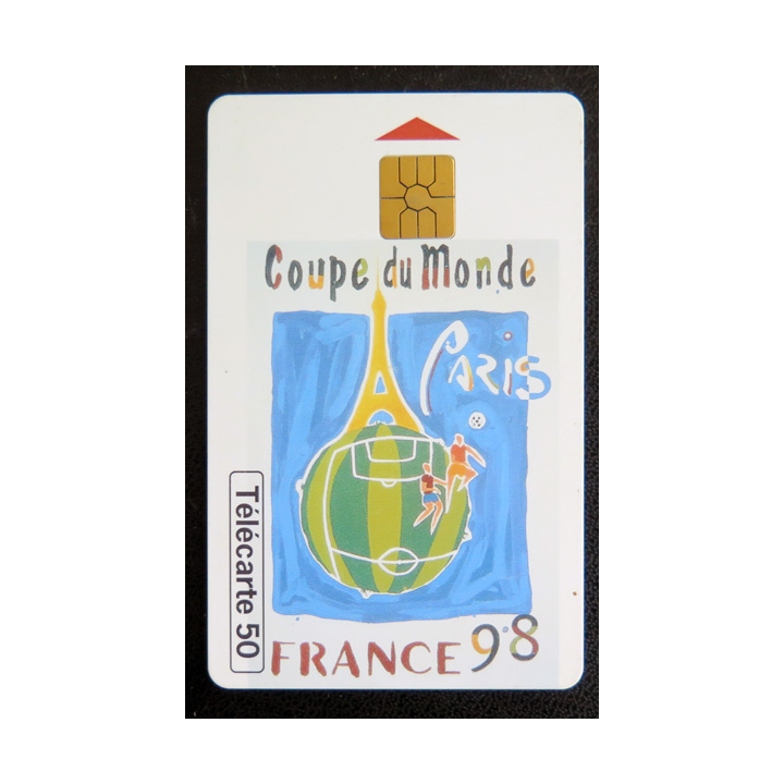 Carte téléphonique Télécarte 50 Coupe du monde 98