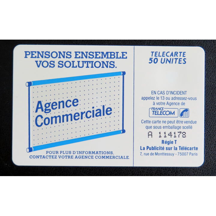 Carte téléphonique Télécarte 50 France Telecom 600 agences partout en France