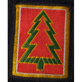INSIGNE TISSU : 4° DIVISION D'INFANTERIE  MOTORISÉE (6 x 7,2 cm)